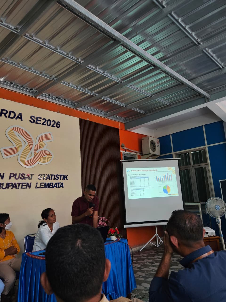 Agen Statistik Desa Muruona Expose Data Hasil Kegiatan Desa Cantik 2026